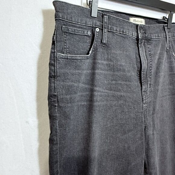 NEW Madewell The Perfect Vintage Crop Jean Summer Wash High Rise Jeans Womens 35 - Picture 8 of 14